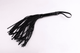 BLACK LEATHER FLOGGER – BDSM IMPACT PLAY TOY