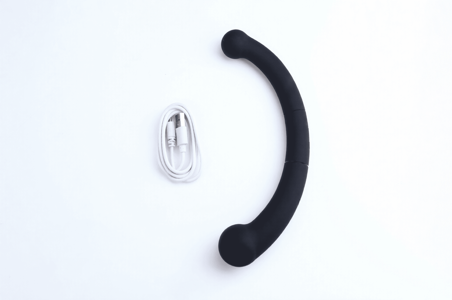 DUAL-HEAD SILICONE VIBRATING ANAL PLUG