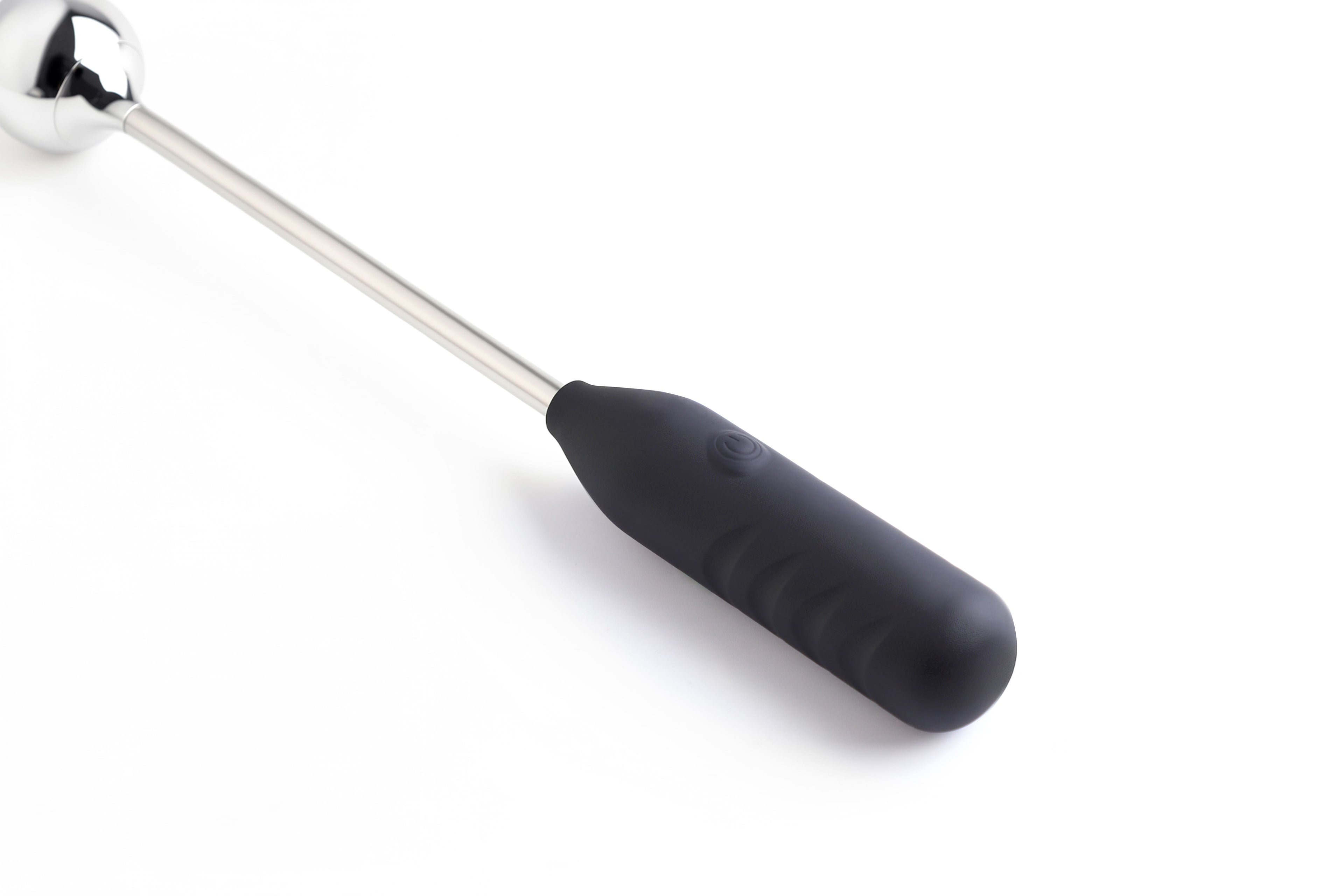 silicone handle and control buttons of metal ball massager