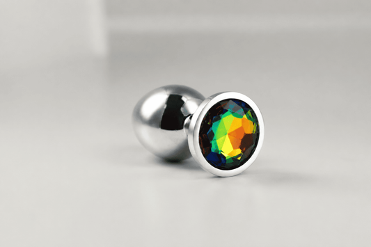 RAINBOW CRYSTAL ANAL PLUG SET