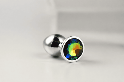 RAINBOW CRYSTAL ANAL PLUG SET